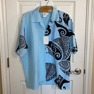 NWT Hawaiian Shirt Makani L